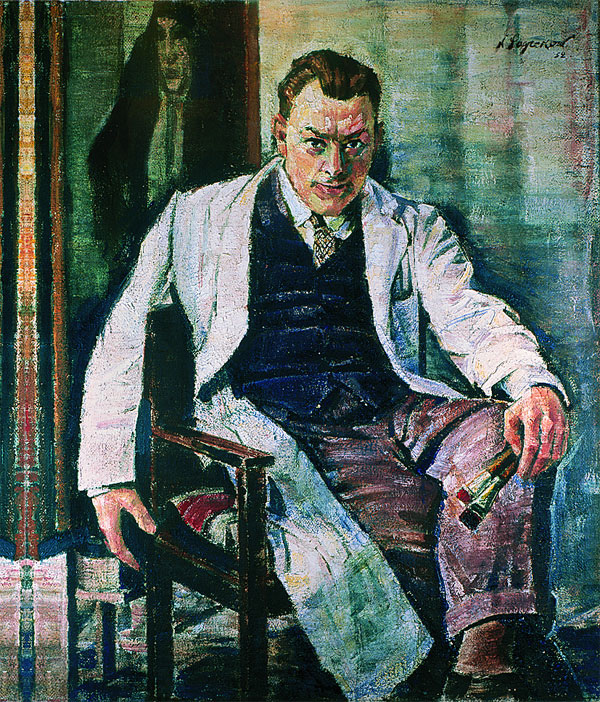 Н.А. Загреков. Автопортрет. Начало 1930-х